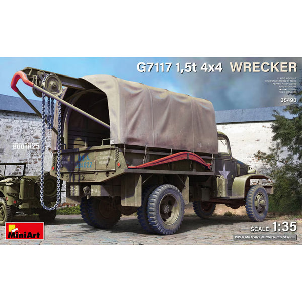 G7117 1,5t 4x4 Wrecker 1/35
