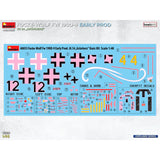 Focke-Wulf Fw 190D-9 Early Production JG 54 "Grünherz" Basic Kit 1/48