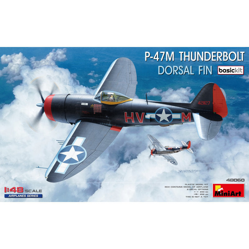 P-47M Thunderbolt. Dorsal Fin Basic Kit 1/48 – Serious Models