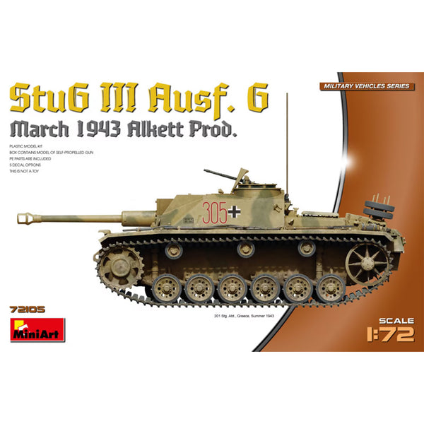 StuG III Ausf. G March 1943 Production 1/72