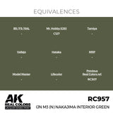 RC957 IJN M3 (N) Nakajima Interior Green 17ml