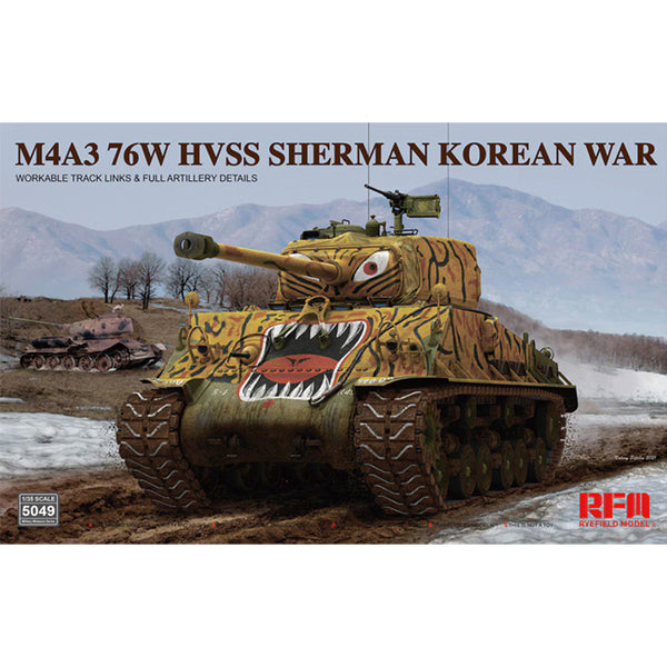 M4A3 76W HVSS Sherman Korean War 1/35