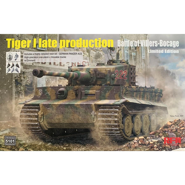 Tiger I Late Production Battle of Villers-Bocage Limited Edition 1/35