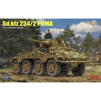 Sd.Kfz.234/2 PUMA with Engine Parts 1/35