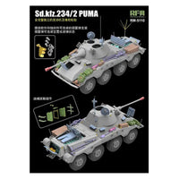 Sd.Kfz.234/2 PUMA with Engine Parts 1/35
