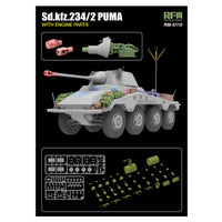Sd.Kfz.234/2 PUMA with Engine Parts 1/35