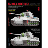 Sd.Kfz. 182 Panzerkampfwagen VI Tiger Ausf. B German King Tiger 1/35