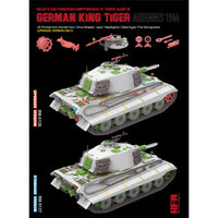 Sd.Kfz. 182 Panzerkampfwagen VI Tiger Ausf. B German King Tiger 1/35