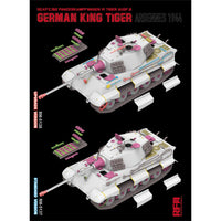 Sd.Kfz. 182 Panzerkampfwagen VI Tiger Ausf. B German King Tiger 1/35