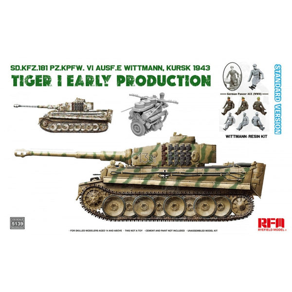 Sd.Kfz.181 Pz.Kpfw. VI Ausf. E Tiger I Early Production 1/35