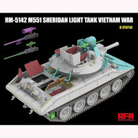 M551 Sheridan Light Tank "Vietnam War" 1/35