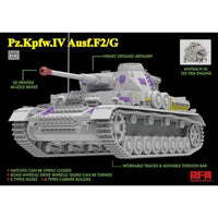 Sd.Kfz.161/1 Panzerkampfwagen IV Ausf. F2/G 1/35