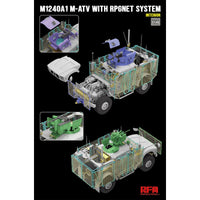 U.S MRAP All Terrain Vehicle M1240A1 M-ATV 1/35