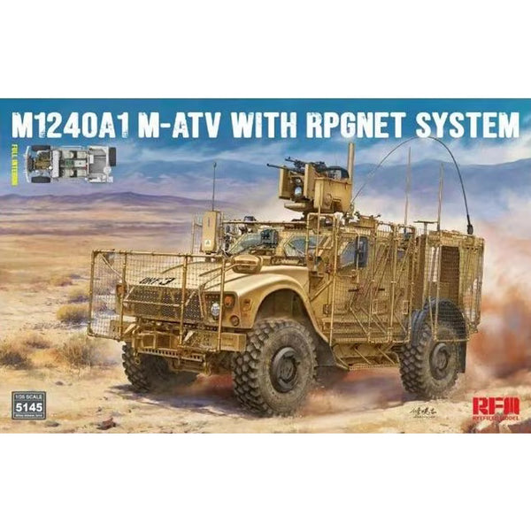 U.S MRAP All Terrain Vehicle M1240A1 M-ATV 1/35