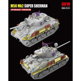 Israeli Tank M50 Mk2 SUPER SHERMAN Upgrade Version 1/35