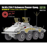 Sd.Kfz. 234/1 Schwerer Panzer-Spwg. Interior Kit 1/35
