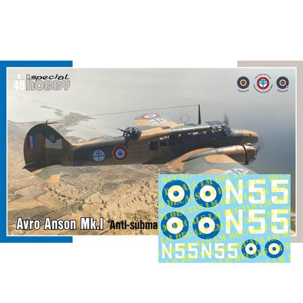 Avro Anson Mk.I 1940 ΕΒΑ "N61" 1/48