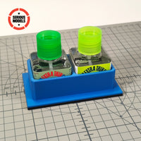 Glue Holder Dual for Tamiya Bottles