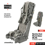 Martin Baker Mk.10L Ejection Seat for F-5A/NF-5A (3D Printed) 1/48