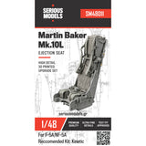 Martin Baker Mk.10L Ejection Seat for F-5A/NF-5A (3D Printed) 1/48