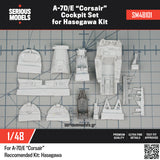 A-7D/E "Corsair" Cockpit Set for Hasegawa Kit 1/48