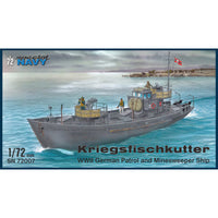 Kriegsfischkutter WWII German Patrol & Minesweeper Ship 1/72