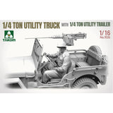 1/4 ton Utility Truck with 1/4 ton Utility trailer 1/16