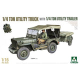 1/4 ton Utility Truck with 1/4 ton Utility trailer 1/16