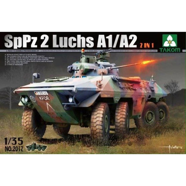 Bundeswehr SpPz 2 Luchs A1/A2 2 in 1 1/35