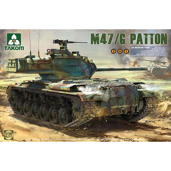 US Medium Tank M-47/G Patton 1/35