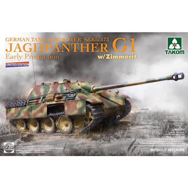 Jagdpanther G1 early production w/ Zimmerit 1/35