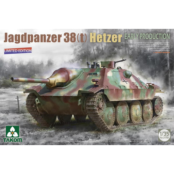 Jagdpanzer 38(t) Hetzer Early Production 1/35