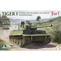 Sd.Kfz.181 Pz.Kfw.VI.Ausf.E Tiger I Experimental Project 3 in 1 1/35