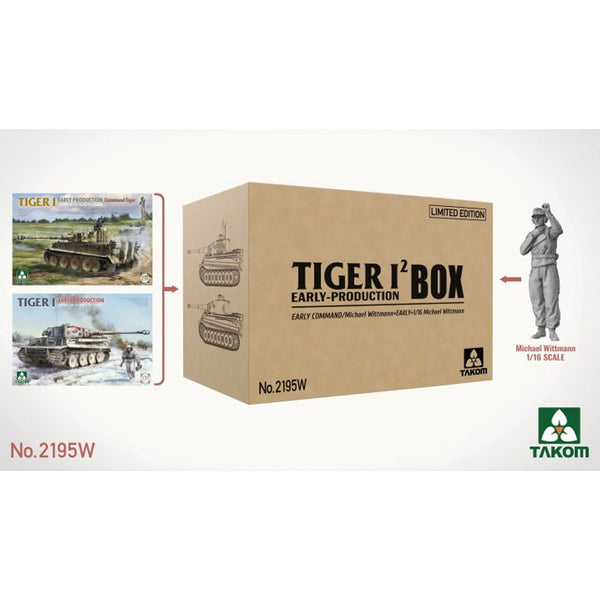 TIGER I² early production Box 1/35