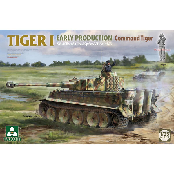 Sd.Kfz.181 Pz.Kpfw.VI Ausf.E Tiger I Command Tiger Michael Wittmann 1/35