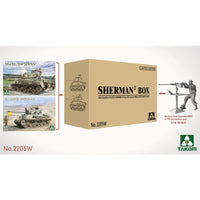 SHERMAN² BOX + 1:16 US Army Tank Crewman 1/35