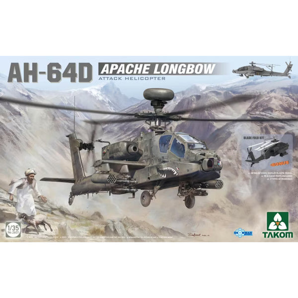 AH-64D Apache Longbow Attack Helicopter 1/35