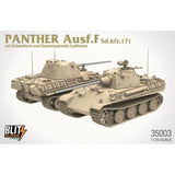 Panther Ausf.F Schmalturm SUPER BLITZ 1/35