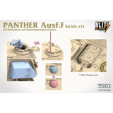 Panther Ausf.F Schmalturm SUPER BLITZ 1/35