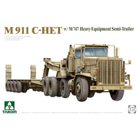 M911 C-HET w/ M747 Heavy Equipment Semi-Trailer 1/72