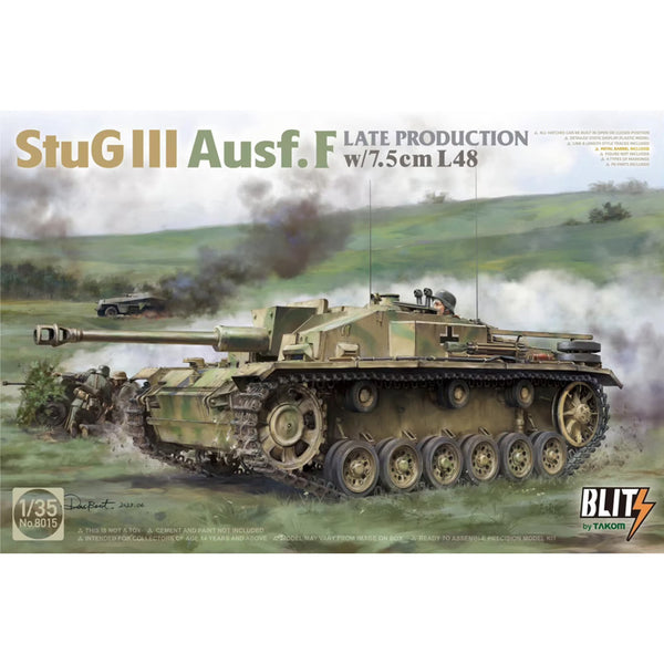 StuG III Ausf. F Late Production w/7,5cm L48 1/35