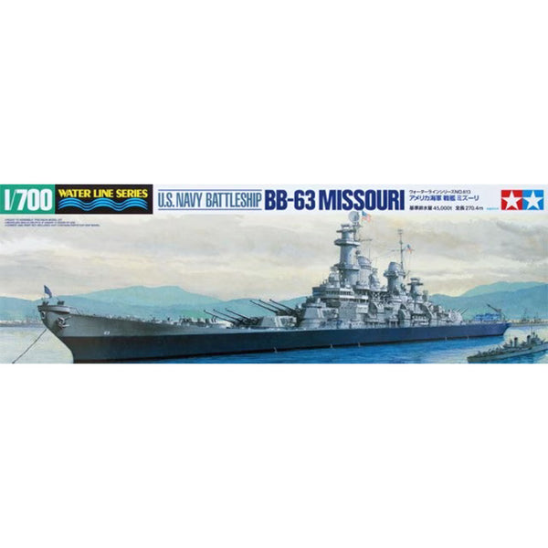 U.S. Navy Battleship BB-63 Missouri 1/700