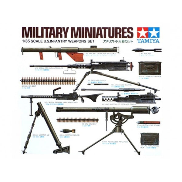 U.S. Infantry Weapons Set 1/35