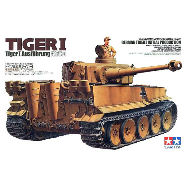 German Tiger I Initial Production Ausfuhrung Afrika 1/35