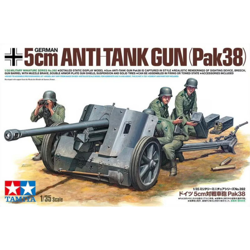 German 5 cm Anti-Tank Gun (PaK 38) 1/35 – Serious Models