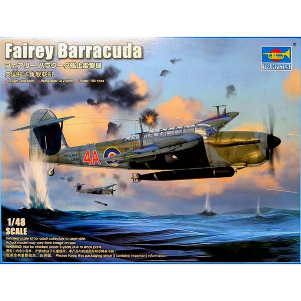Fairey Barracuda WW II Torpedo Bomber 1/48