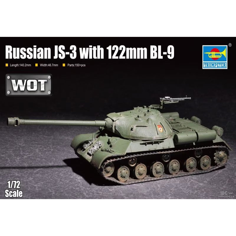 Russian JS-3 with 122mm BL-9 - WoT 1/72 – Serious Models