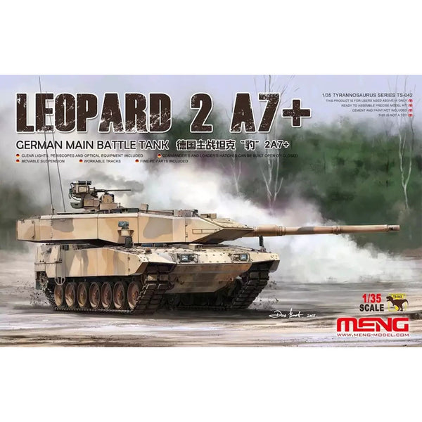 Leopard 2 A7+ German Main Battle Tank 1/35