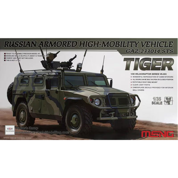 Russian Armored High-Mobility Vehicle Tiger GAZ 233014 STS 1/35