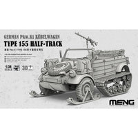 German Pkw.K1 Kübelwagen Type 155 Half-Track 1/35